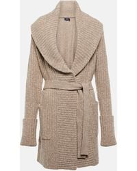 Polo Ralph Lauren - Ribbed-knit Wool And Cashmere Cardigan - Lyst