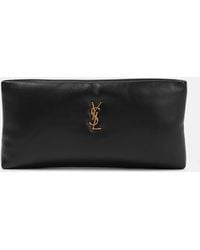Saint Laurent - Calypso Long Zipped Pouch - Lyst