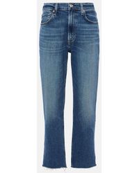 Citizens of Humanity - Daphne High-rise Cropped Straight Jeans - Lyst