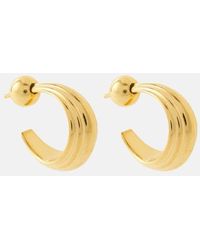 Sophie Buhai - Blondeau Small 18kt Gold-plated Sterling Silver Hoop Earrings - Lyst