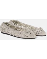Isabel Marant - Ballerines Belna En Crochet - Lyst