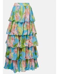 FARM Rio - Gonna Lunga Con Stampa Floreale - Lyst
