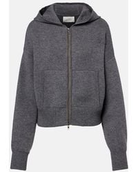 Lisa Yang - Lilia Hooded Cashmere Zip-Up Sweater - Lyst