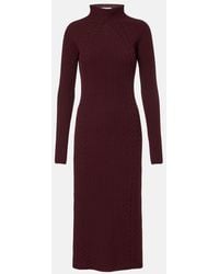 Max Mara - Zelanda Wool And Cashmere Midi Dress - Lyst