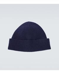 ZEGNA - Ribbed-Knit Cashmere Beanie - Lyst