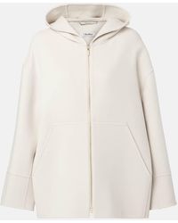 Max Mara - Romino Virgin Wool Zip-Up Hoodie - Lyst