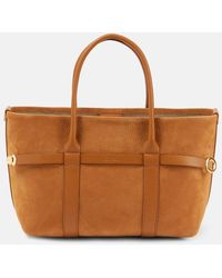 Loro Piana - Ghiera Small Leather Tote Bag - Lyst