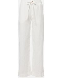 Polo Ralph Lauren - Linen Wide-Leg Pants - Lyst