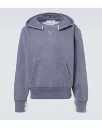 Our Legacy - Relic Distressed Cotton Jersey Hoodie - Lyst