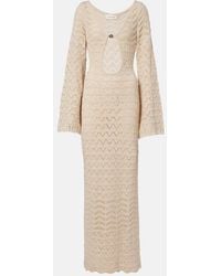 Bananhot - Rey Crochet Cotton-Blend Maxi Dress - Lyst