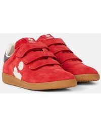 Isabel Marant - Beth Suede Sneakers - Lyst