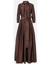 Jonathan Simkhai - Julip Belted Taffetta Gown - Lyst