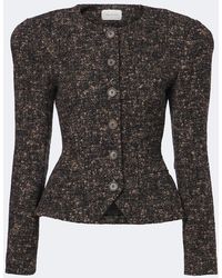 Magda Butrym - Wool And Cashmere-Blend Boucle Jacket - Lyst