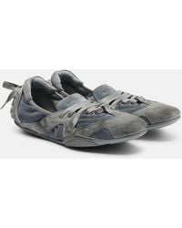 Acne Studios - Sneakers Aus Veloursleder - Lyst