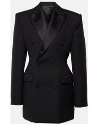 Wardrobe NYC - Wool Blazer Minidress - Lyst