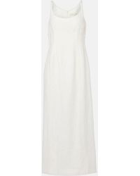 Faithfull the Brand - Gigi Linen Midi Dress - Lyst