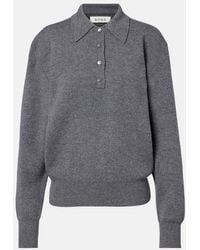 Rohe - Wool And Cashmere Polo Sweater - Lyst