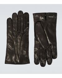 ZEGNA - Leather Gloves - Lyst