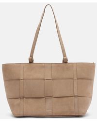 DeMellier - Florence Large Suede Tote Bag - Lyst