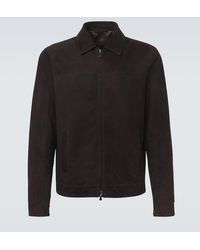 Thom Sweeney - Suede Jacket - Lyst