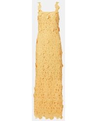 Jonathan Simkhai - Marenna Broderie Anglaise Sequined Gown - Lyst