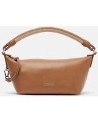 Loewe - Cala Small Leather Top-Handle Bag - Lyst
