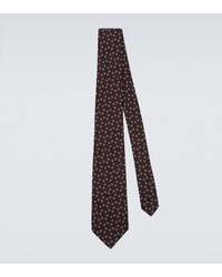Charvet - Corbata De Seda En Jacquard - Lyst