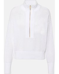 Varley - Aurora Cotton Half-zip Sweater - Lyst