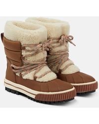 Loro Piana - Ben Nevis Shearling-trimmed Ankle Boots - Lyst