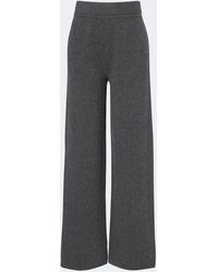 Rohe - Wool-Blend Wide-Leg Pants - Lyst