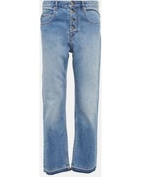 Isabel Marant - Belden High-rise Slim-fit Pants - Lyst