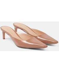 Gianvito Rossi - Lindsay Leather Mules - Lyst