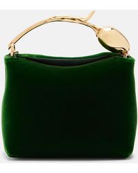 Erdem - Bloom Micro Velvet Top-Handle Bag - Lyst