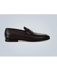 santoni loafers womens