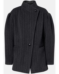 Isabel Marant - Jacke Aus Einem Wollgemisch - Lyst