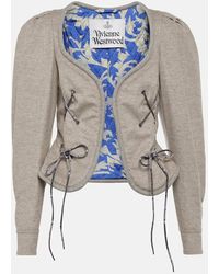Vivienne Westwood - Giacca Gexi Spencer in misto lana - Lyst