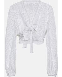 Alexandra Miro - Tabitha Lace Top - Lyst