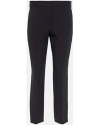 McQueen - Men's Cut Straight-leg Trousers - Lyst
