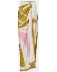 Adriana Degreas - Balearic Printed Beach Cover-Up - Lyst