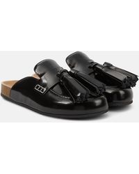 JW Anderson - Tasseled Leather Mules - Lyst