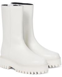 Dorothee Schumacher Exclusive To Mytheresa – Sporty Elegance Leather Boots - White