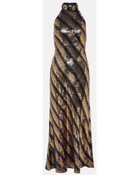 RIXO London - Robe Longue A Sequins - Lyst