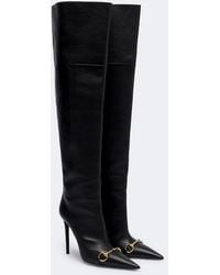 Gucci - Donna Horsebit Over-The-Knee Boots - Lyst
