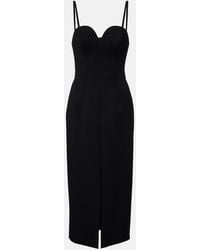 Givenchy - New Fury Wool-Blend Bustier Dress - Lyst