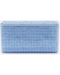 AMINA MUADDI - Clutch Superamini Paloma Con Cristalli - Lyst