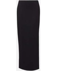 KHAITE - Lilth Crepe Jersey Pencil Skirt - Lyst