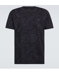 Etro - T-Shirt Aus Baumwoll-Jersey - Lyst