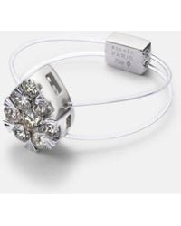 PERSÉE - Floating 18Kt Ring With Diamonds - Lyst