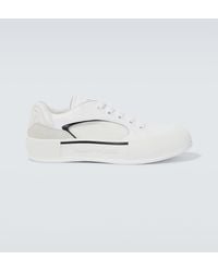 Alexander McQueen - Sneakers Skate Deck Plimsoll con pelle - Lyst