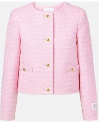 Patou - Cotton Tweed Jacket - Lyst